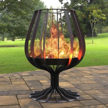 NOVA GLASS SHAPE OUTDOOR FIRE PITS